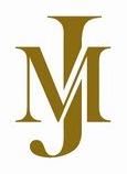 MJ gold monogram